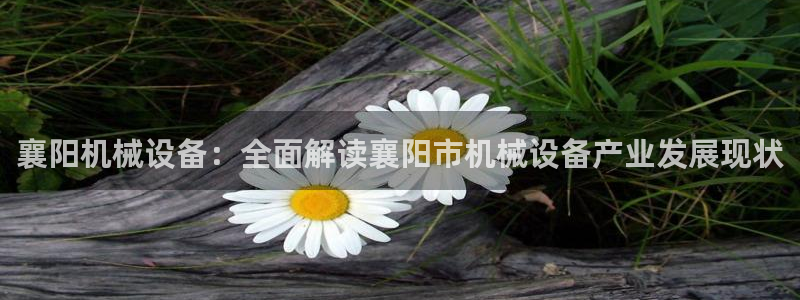 杏盛开户地址：襄阳机械设备：全面解读襄阳市机械设备产业发展现状